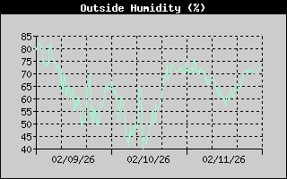 Outside Humidity History